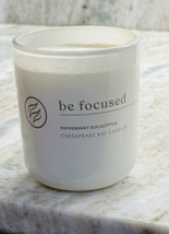 Be Focused Peppermint Eucalyptus Chesapeake Bay Candle.l:13oz/368gm. 5” ... - £30.50 GBP