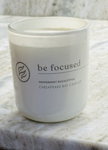 Be Focused Peppermint Eucalyptus Chesapeake Bay Candle.l:13oz/368gm. 5” Tall - £30.76 GBP