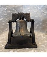 Vintage Penncraft Liberty Bell Souvenir Replica Working Bell Made In USA - $27.93 CAD