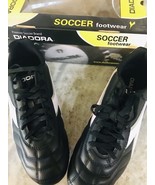 Diadora Soccer Footwear Men’s Size 12. Black/White/Silver-Brand New-SHIP... - $3,201.55 MXN