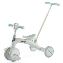 4 In 1 Tricycle For Toddlers 1-3 Years Old, Toddler Bike With Push Handle, Kids  - £75.27 GBP