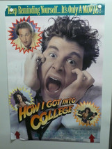 &quot;How I Got Into College&quot; Anthony Edwards Corey Parker Home Video Poster 1989 - £11.67 GBP