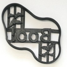 Boo Word With Bats Halloween Scary Font Letters Cookie Cutter USA PR3878 - £2.39 GBP