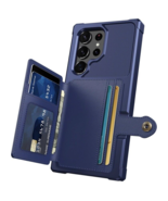 Samsung Galaxy S23 Ultra Wallet Case Faux Leather Card Pockets Back Flip... - $242.37 MXN