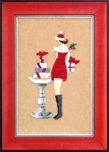 Primary image for COMPLETE XSTITCH MATERIALS "RED DRESS GIFTS  NC171" by Nora Corbett