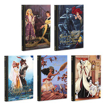 Disney Store Journal Set Fairytale Designer Collection Ariel Rapunzel 2017 - $119.95