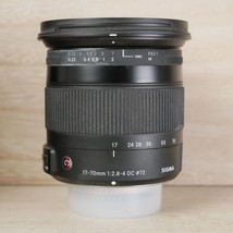 Sigma DC 17-70mm f/2.8-4 OS AF HSM Lens For Nikon DSLR Camera C Contempo... - $138.55