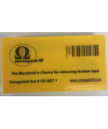 Omegadrill Omega Drill 7 Piece Carbide Tap Removal Set OD-SET1 - $2,590.80 MXN