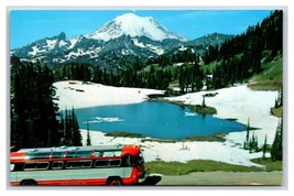 Tipsco Lake Mount Rainier National Park WA UNP Chrome Postcard S12 - £2.81 GBP