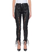 Leather Pants Size Leggings Womens Pant Rise Vegan Skinny Trousers Soft ... - $3,048.24 MXN