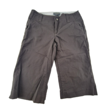 Banana Republic Petite Bermuda Shorts 2P Cotton Stretch Brown Chino Classic - $16.82