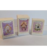 1994 - 1996 Hallmark Keepsake Porcelain Ornaments Apple Blossom Lane 3 O... - $910.80 MXN