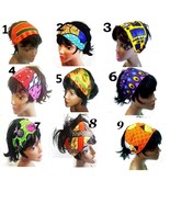 African Fabric Ankara Kente Print Women&#39;s Hair Band Headband - $147.90 MXN