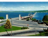 Lake Washington Floating Bridge Hwy 520 Seattle WA UNP Chrome Postcard R9 - $2.92