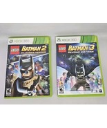 LEGO Batman 2 &amp; 3 DC Super Heroes/ Beyond Gotham (Xbox 360, 2012 &amp; 2014)... - $16.34