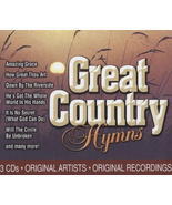 Great Country Hymns 3 CDs CD Christian Music Original Artists and Record... - £11.19 GBP