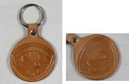 Hereford Brand Tex Tan of Yoakum Leather Keychain Key Ring Saddles Farm ... - $16.78