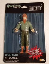 New Bendems WOLFMAN 6&quot; Monster Figure Universal Studios. Sealed. HORROR. - £7.49 GBP