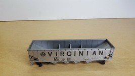 Tyco HO Scale Gauge Train Car Open Top Hopper 2610 Silver Empty No Load - $11.64