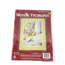 Needle Treasures Crewel Kit House Sparrow ColorArt  Bird Box of Apples i... - £23.16 GBP