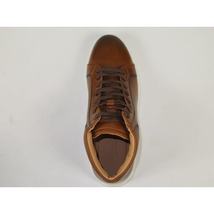 Men's Santino Luciano Ankle High Top Comfort Sneaker Dress Boot S-2452 Cognac image 7