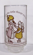 Vintage Holly Hobbie Happy Talk Coca-Cola 16oz Drinking Glass American G... - £15.52 GBP