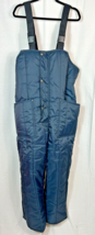 Samco Freezerwear Blue Quilted Bibs with Suspenders - Size XL - EXCELLEN... - £19.40 GBP