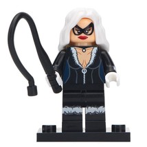 Black Cat Marvel Comics Spiderman Themed Moc Minifigures Toy Gift - £2.47 GBP