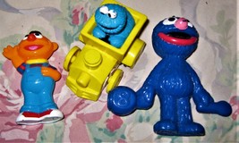 Sesame Street - 3 Action Figures - $5.90