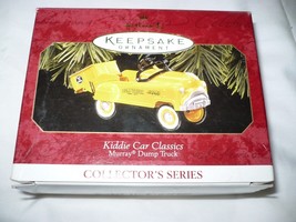 Hallmark Keepsake Ornament Kiddie Car Classics Murray Dump Truck - £7.71 GBP