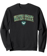 Wayne State Warriors Arch Over Officially Licensed Sweatshirt, Black size M - €19,79 EUR