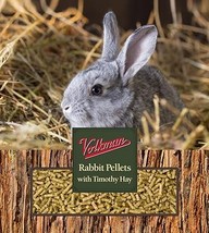 Volkman Seed Factory Rabbit Pellets with Timothy Hay 4 lb bag U.S.A. (CA) SEALED - £3.45 GBP