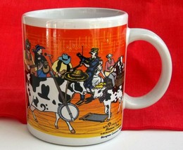 Bluegrass Cowtown Band  Plays Piano Coffee Mug Cup Banjo Orchestra  - £10.32 GBP