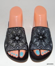 JEFFREY CAMPBELL &#39;Kimaya&#39; Shisha Embroidered Sandals, 6.5, 37 Anthropologie - £17.01 GBP