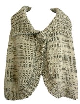 Helen Welsh Womens Cape Shawl Wrap One Size Button Close Grey White Vari... - £11.64 GBP