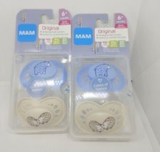 4 MAM Original Colors of Nature Collection 0-6 months Pacifiers BPA BPS Free image 2