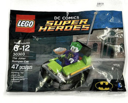 LEGO Super Heroes The Joker Bumper Car 30303 Polybag Retired NEW - £3.81 GBP