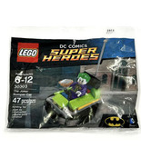 LEGO Super Heroes The Joker Bumper Car 30303 Polybag Retired NEW - £3.72 GBP