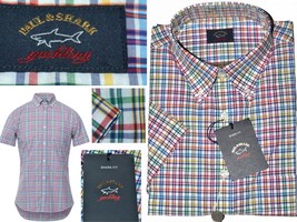 Paul &amp; Shark Camicia Uomo Ml O Xl / 40 41 O 42 Eu PA03 T1G - £81.01 GBP