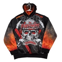 Mojo USA Firefighters Memorial Hoodie Men’s Medium Fast Pitch Jerry Myers Skull - £31.92 GBP