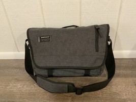 NEW Swiss Gear 16” Messenger Bag Padded Laptop Heather Gray Adjustable S... - $24.70
