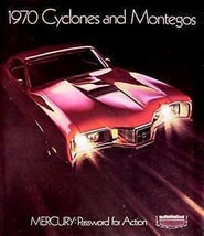 1970 Mercury Cyclone SPOILER Montego GT Brochure HUGE! - £17.01 GBP