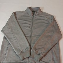 AHEAD USA AMO6 Men's Gray Full Zip Pockets Jacket Long Sleeve Size Large image 11