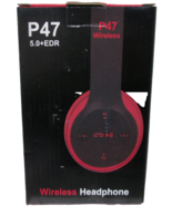 New P47 Wireless Stereo Bluetooth Over the Ear Headphones W/Microphone -... - $149.77 MXN