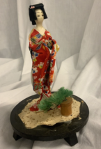 Vintage Geisha Doll Kimono Japan MOC 5” - £7.52 GBP