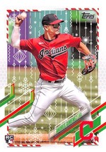2021 Topps Holiday #HW96 Andres Gimenez RC Rookie Card Cleveland Indians ⚾ - £0.69 GBP