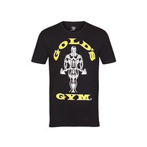 Goldsgym Muscle Joe T-Shirt - Black, Medium  - $12.00