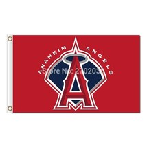 LA Angels of Anaheim Flag 3x5ft Banner Polyester Baseball World Series 004 - $17.00