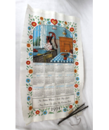 Kay Dee Designs Calendar Towel, 1994, Happy Kitchen, F3254 ,Original Box... - £10.49 GBP