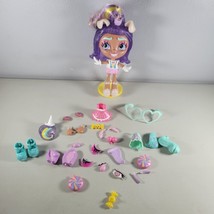 Lotta Looks Cookie Swirl Rainbow Sugar Rush Doll Set Doll 8&quot; Tall - £14.87 GBP